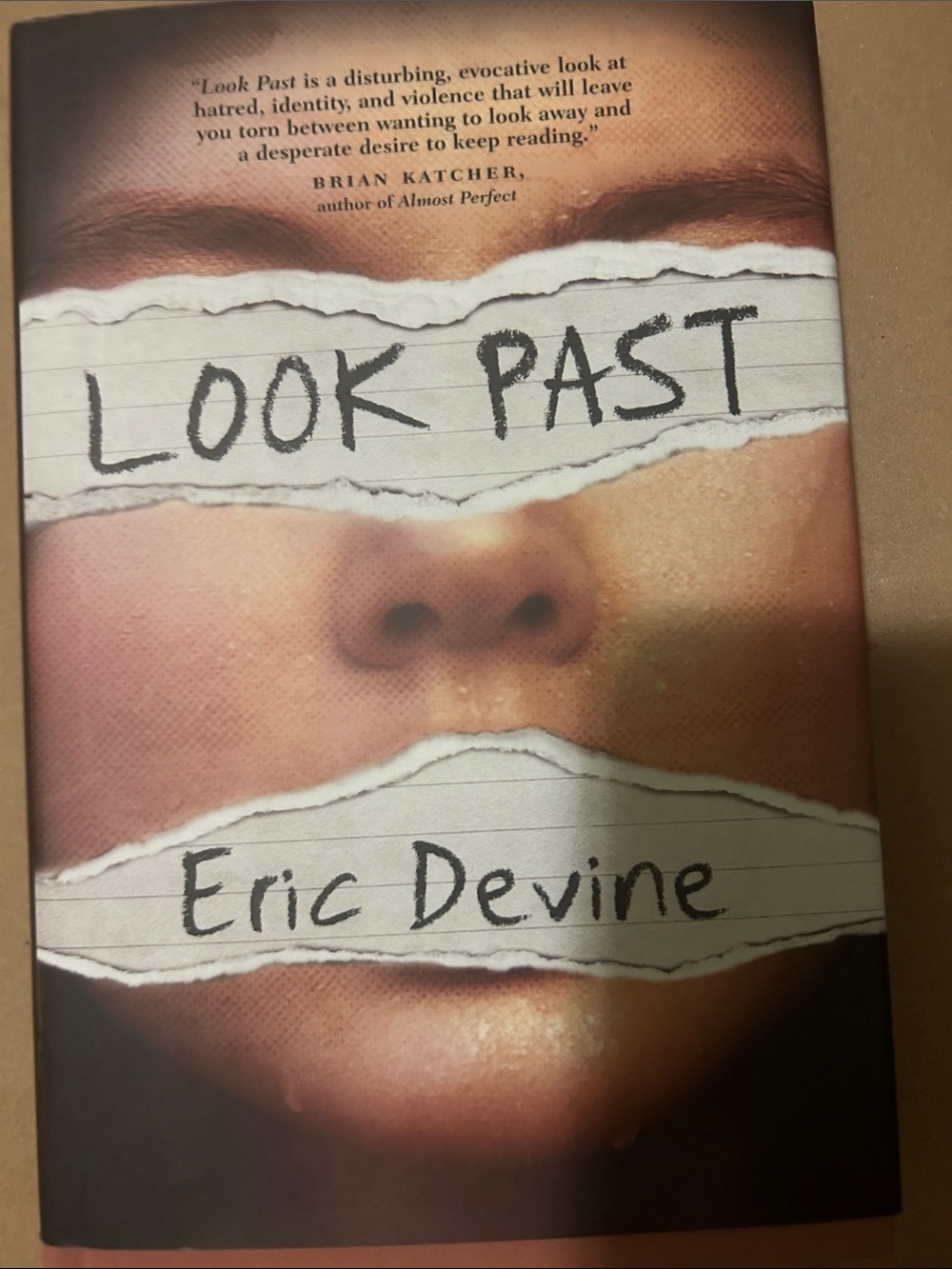 Look Past by Eric Devine - Paperback Book in Brown/Tan Cover